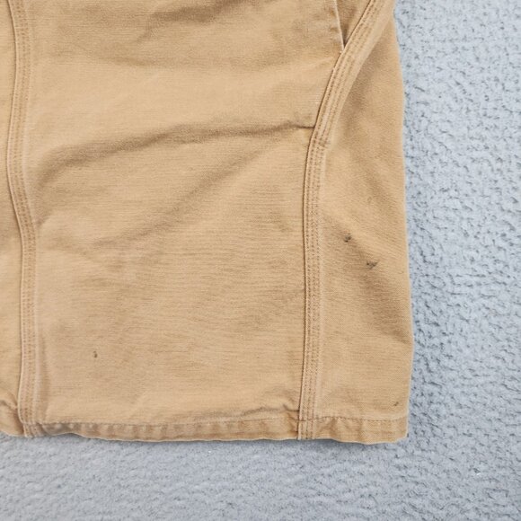Vtg Carthartt Duck Chore Coat Jacket Unlined Blazer 80s Mens Small Workwear Barn - Picture 16 of 16